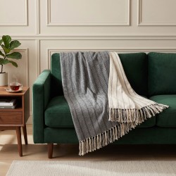 Plaid TISECO 3663BLACK ALMA 130X160CM 