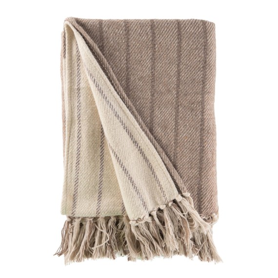 Plaid TISECO 3663TAUPE ALMA 130X160CM 