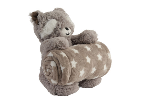 Plaid KOOPMAN 75X100CM 4ASS (HZ1993170)