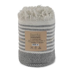 Plaid RESTFUL AC 170X200 BBL GREY 