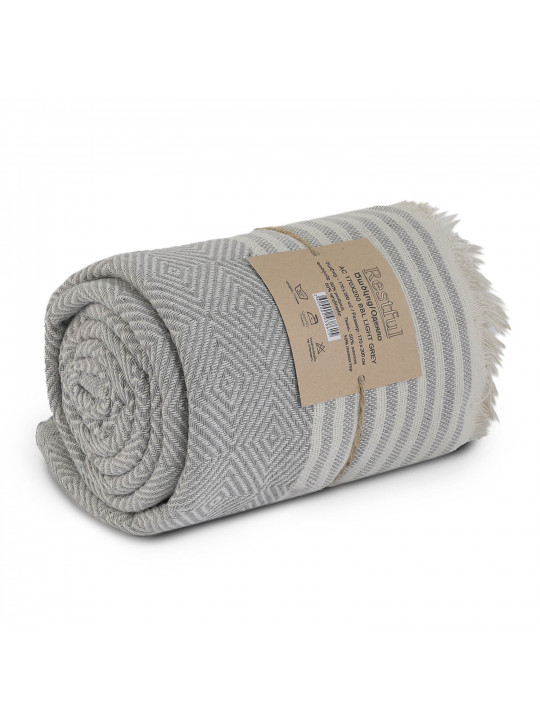 Плед RESTFUL AC 170X200 BBL LIGHT GREY 