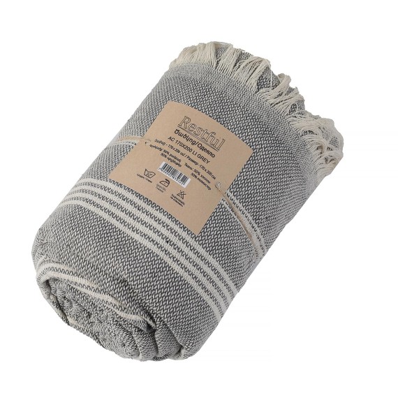 Plaid RESTFUL AC 170X200 LI GREY 