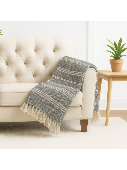 Plaid RESTFUL AC 170X200 LI GREY 