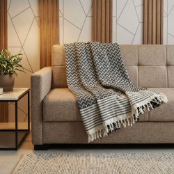 Plaid RESTFUL AC 170X200 LZ BLACK 