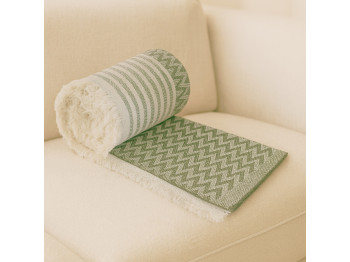 Plaid RESTFUL AC 170X200 LZ GREEN 
