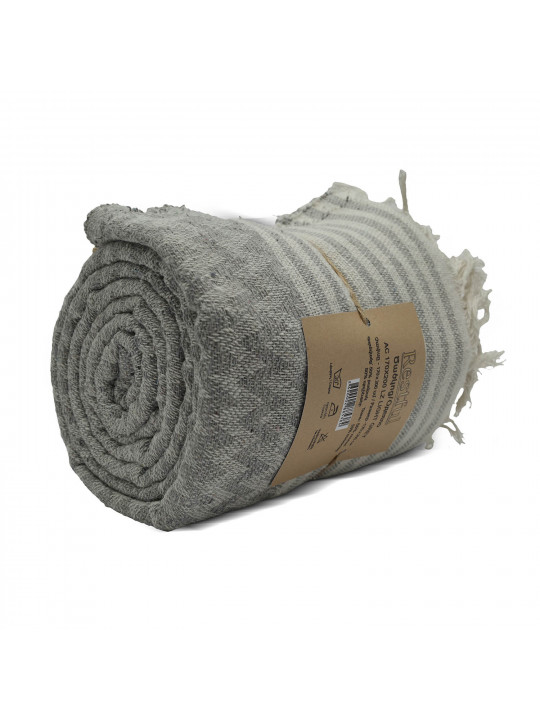 Plaid RESTFUL AC 170X200 LZ LIGHT GREY 