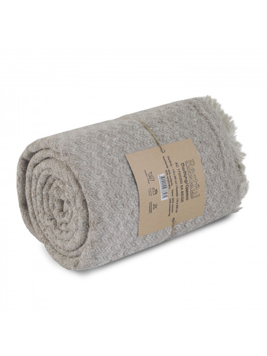 Плед RESTFUL AC 170X200 SA BEIGE 