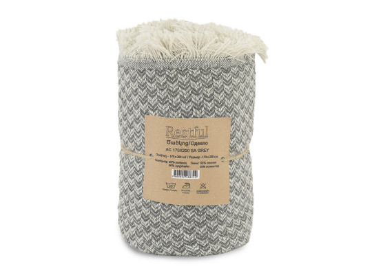 Плед RESTFUL AC 170X200 SA GREY 