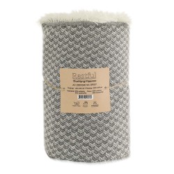 Plaid RESTFUL AC 220X240 SA GREY 