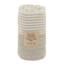 Plaid RESTFUL AC 220X240 SBL BEIGE 