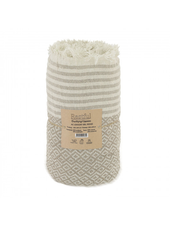 Плед RESTFUL AC 220X240 SBL BEIGE 