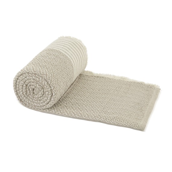Plaid RESTFUL AC 220X240 SBL BEIGE 