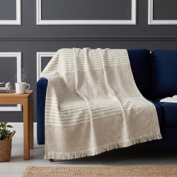Plaid RESTFUL AC 220X240 SBL BEIGE 