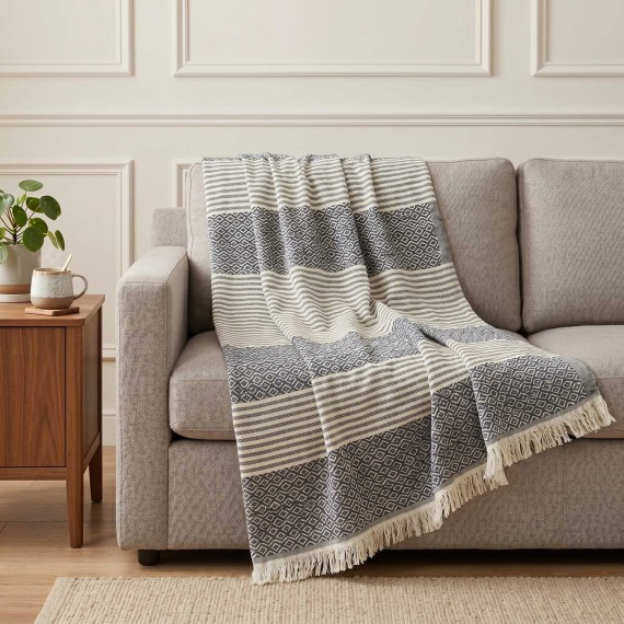 Plaid RESTFUL AC 220X240 SBL BLUE 