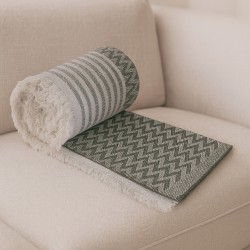Plaid RESTFUL AC 170X200 LZ GREEN 