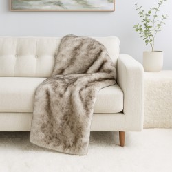 Plaid LALEE ARCTIC BLANKET 150X200 TAUPE 