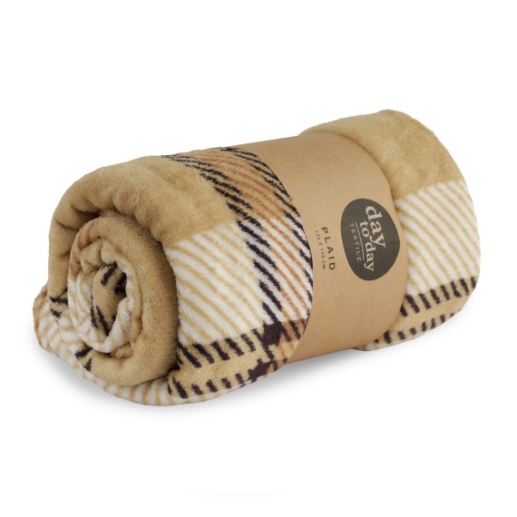 Plaid KOOPMAN BLANKER CHECKER 150X125CM 4ASS (AAE820070)