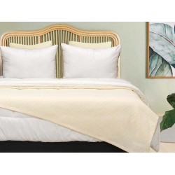 Plaid RESTFUL BP 150X230 MILK 