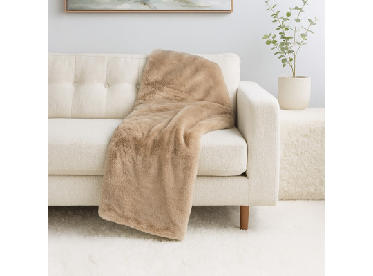 Плед LALEE HEAVEN BLANKET 150X200 LIGHT TAUPE 