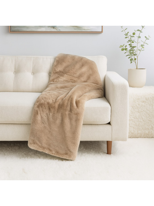 Плед LALEE HEAVEN BLANKET 150X200 LIGHT TAUPE 