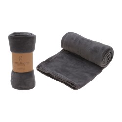 Plaid KOOPMAN 125X150CM FLEECE GREY (HZ1011790)