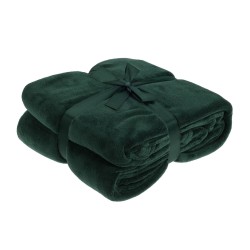 Plaid KOOPMAN 180X230CM FLEECE GREEN (HZ1011900)