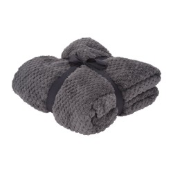 Plaid KOOPMAN 130X170CM FLEECE GREY (HZ1011920)