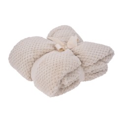 Plaid KOOPMAN 130X170CM FLEECE CREAM (HZ1011940)
