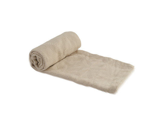 Plaid RESTFUL JP 100X115 CREAM 