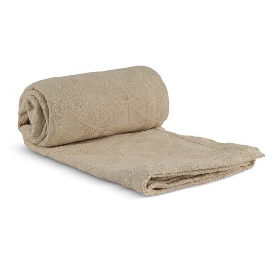 Plaid RESTFUL JP 150X230 CREAM 