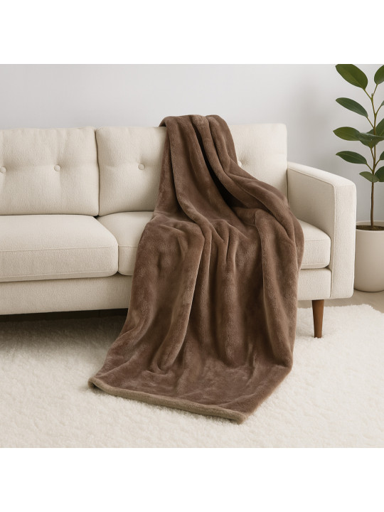 Ծածկոց KOOPMAN 130X160CM FLANNEL 2ASS (AAE811650)