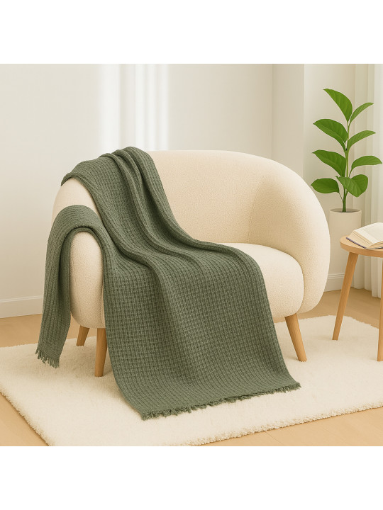 Plaid KOOPMAN 130X170CM THROW 4ASS CLR (A35940140)