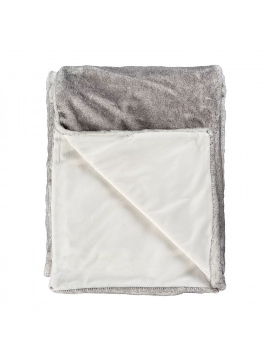 Plaid LALEE ARCTIC BLANKET 150X200 SILVER 