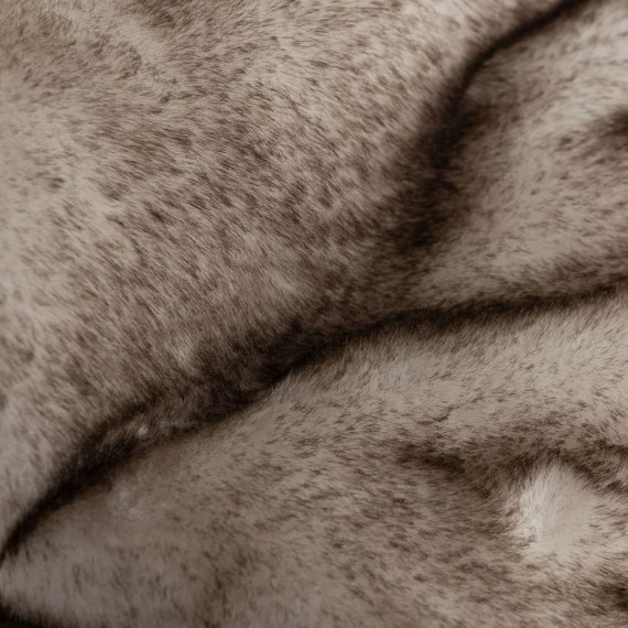 Plaid LALEE ARCTIC BLANKET 150X200 TAUPE 