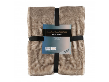 Plaid LALEE ARCTIC BLANKET 150X200 TAUPE 