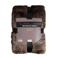 Plaid LALEE HEAVEN BLANKET 150X200 TAUPE 
