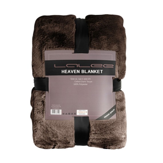 Плед LALEE HEAVEN BLANKET 150X200 TAUPE 