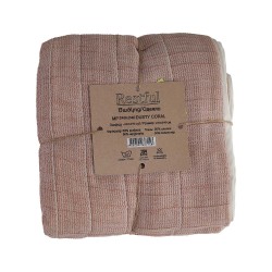 Plaid RESTFUL MP 240X240 DUSTY CORAL 