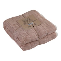 Plaid RESTFUL MP 80X120 DUSTY CORAL 