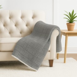 Plaid RESTFUL MP 80X120 SILVER MOON 