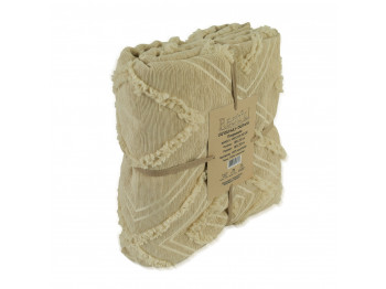 Մահճակալի ծածկոց RESTFUL NAKI01 180X250 BEIGE 