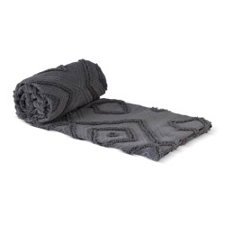 Bed cover RESTFUL NAKI01 180X250 DARK GREY 
