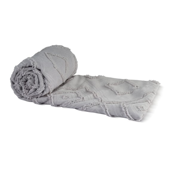Покрывало RESTFUL NAKI01 180X250 LIGHT GREY 