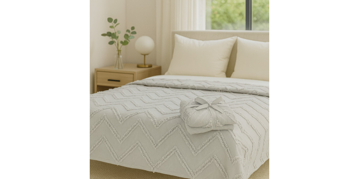 Покрывало RESTFUL NAKI01 180X250 LIGHT GREY 