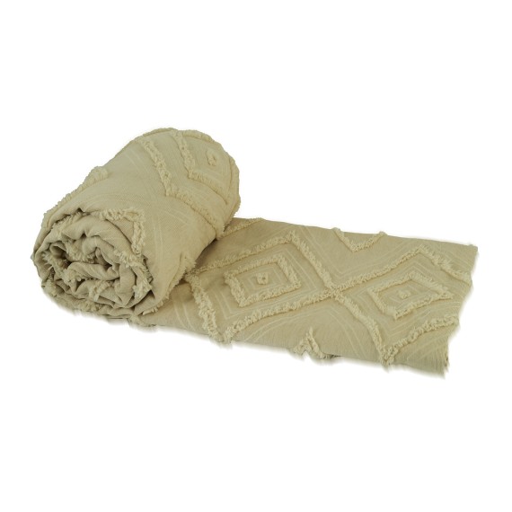 Покрывало RESTFUL NAKI01 250X250 BEIGE 