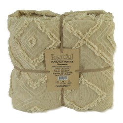 Bed cover RESTFUL NAKI01 250X250 BEIGE 