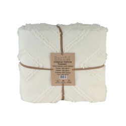 Bed cover RESTFUL NAKI01 250X250 LIGHT CREAM 