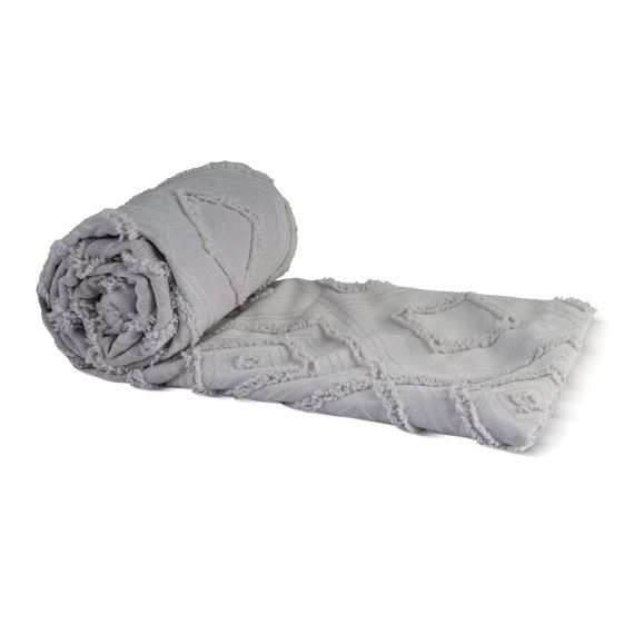 Покрывало RESTFUL NAKI01 250X250 LIGHT GREY 