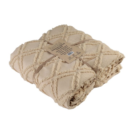 Покрывало RESTFUL NAKI02 180X250 BEIGE 