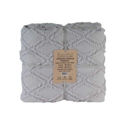 Bed cover RESTFUL NAKI02 180X250 LIGHT GREY 